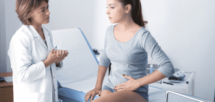 gynecologist check