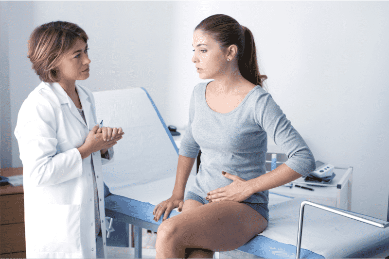 gynecologist check